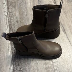 Brown Ankle Boots